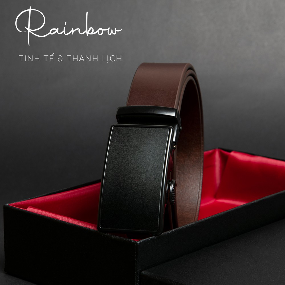 Thắt lưng nam da thật nguyên tấm Rainbow BELT012