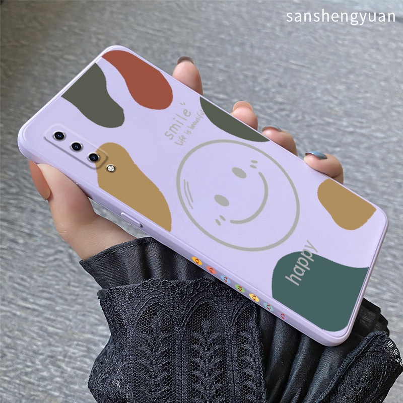 Ốp Điện Thoại Bằng Silicone Màu Trơn Cho SAMSUNG A7 2018 A750 SAMSUNG A50 SAMSUNG A70 SAMSUNG A30S A50S