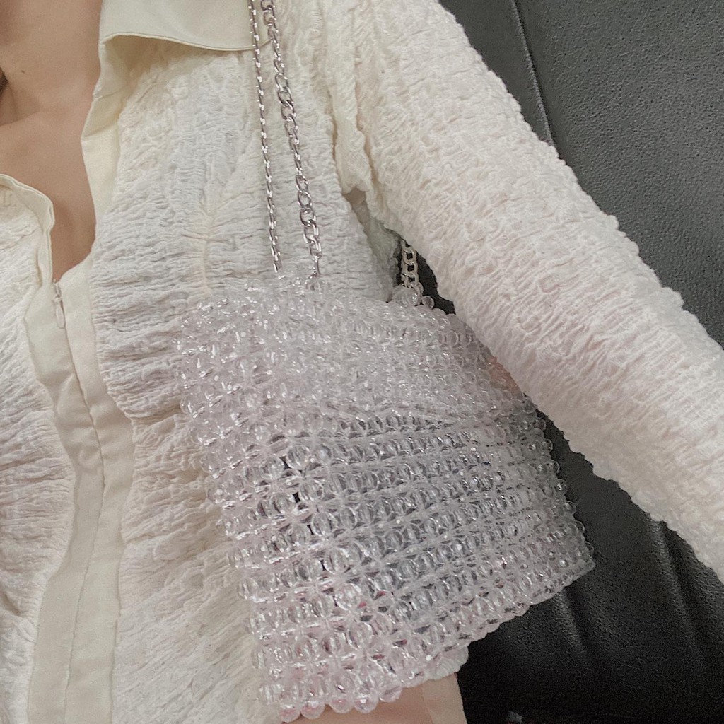 Lily Shoulder Bag | Túi hộp quai ngắn kẹp nách đẹp sang