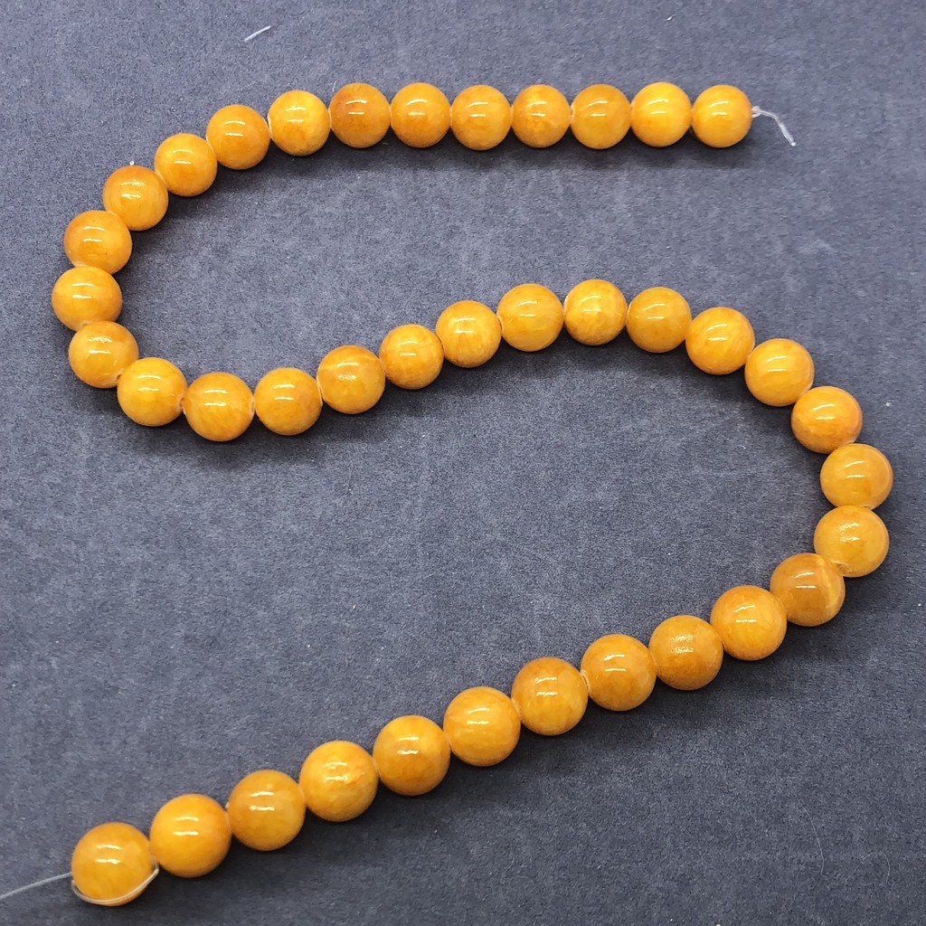 Chuỗi Hạt Đá Ngọc Bích Tròn Tự Nhiên 6-12mm Dùng Làm Vòng Tay Diy