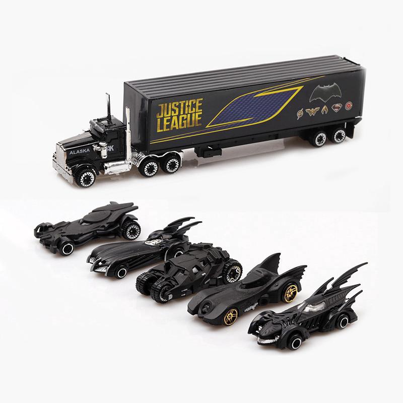 Mô hình xe tải Batman cổ điển đồ chơi với tỷ lệ 1 : 64 dành cho các bé