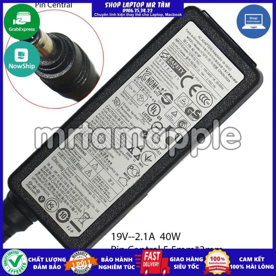 Sạc Laptop SAMSUNG (Đầu kim) 19V-2.1A, 19V-3.16A, 19V-4.74A  kích thước đầu ghim 5.5mm x 3.0mm