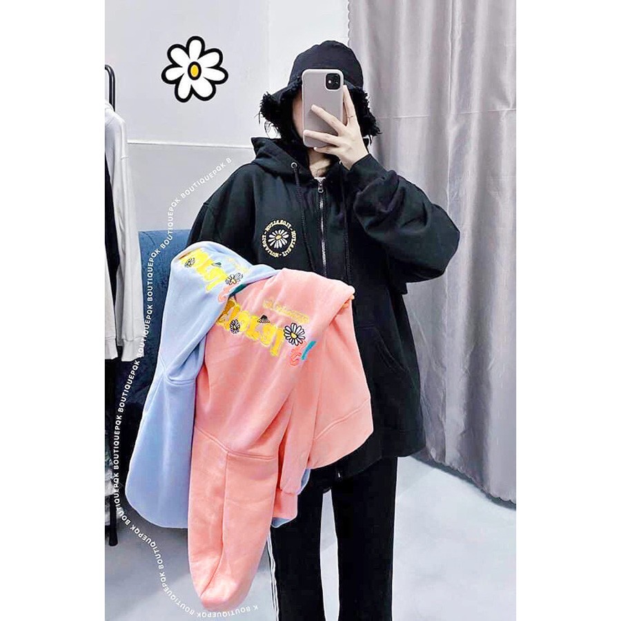 [Mã WASTMAY giảm 15% tối đa 30K đơn 150K] [Kèm Quà] ÁO HOODIE - ÁO KHOÁC NỈ NGOẠI Floral Fun (Kèm Ảnh Thật) - AK.STORE | BigBuy360 - bigbuy360.vn