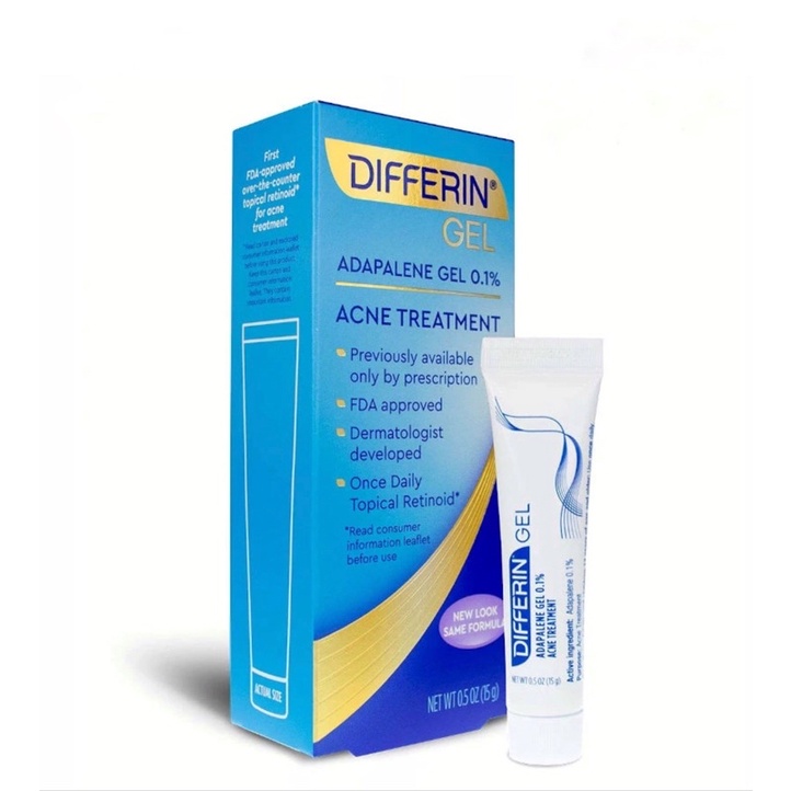 [Sẵn] Gel giảm mụn Differin