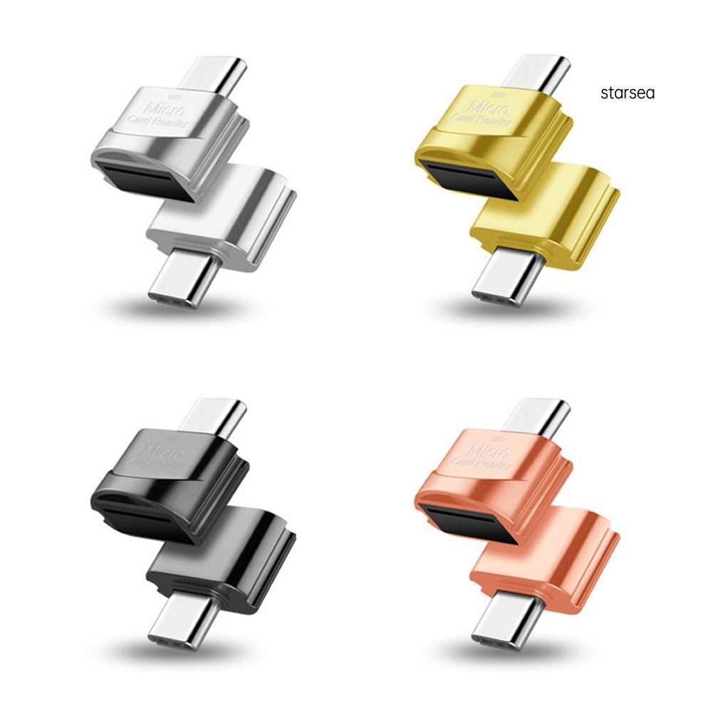 Đầu Đọc Thẻ Nhớ Micro Usb / Type-C Tốc Độ Cao | BigBuy360 - bigbuy360.vn