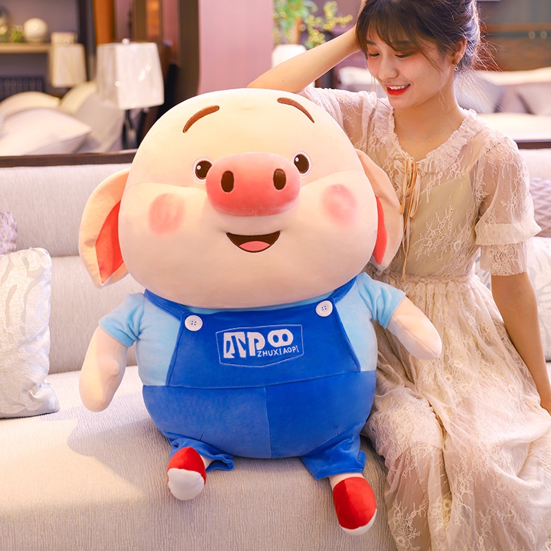 Gấu Bông Heo Tiktok - Lợn Tic Toc Đáng Yêu Dùng Để Làm Gối Ôm, Quà Tặng Người Thương,Thú Nhồi Bông Heo Ngộ NGhĩnh