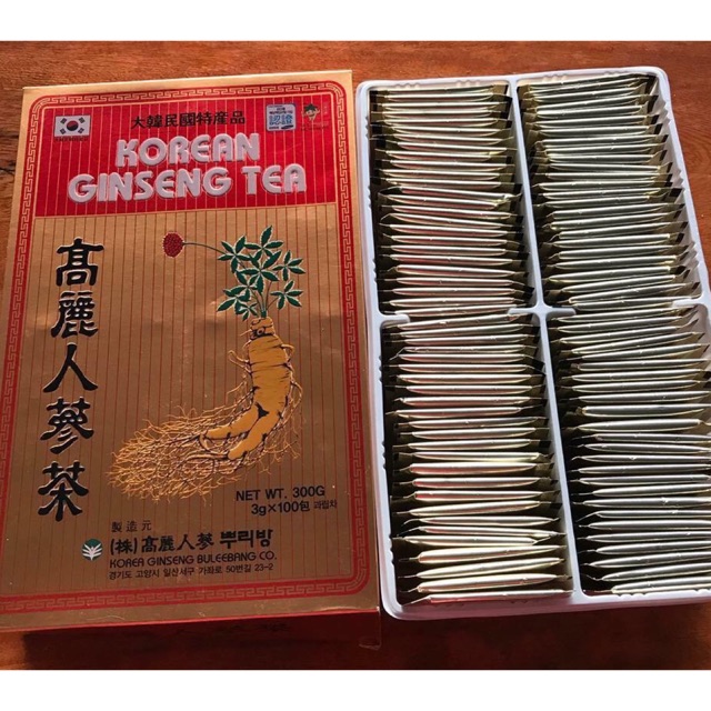 TRÀ SÂM GIẢI ĐỘC CƠ THỂ KOREAN GINSENG TEA POWER