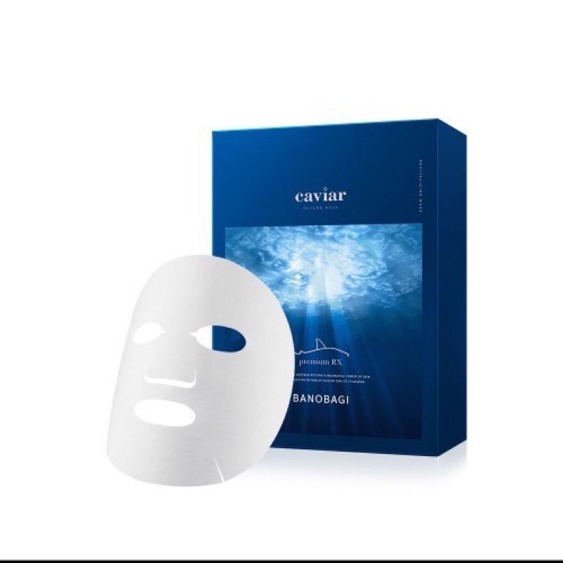 Mặt nạ dưỡng da cao cấp BANOBAGI Caviar Return Mask (Hộp 10 miếng) - tem chống hàng giả bộ CA,date 2023