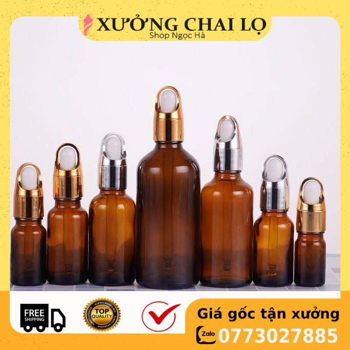 Lọ Chiết Serum ❤ GIÁ RẺ NHẤT ❤ Lọ chiết tinh dầu quai xách 5ml,10ml chiết serum, mỹ phẩm, phụ kiện du lịch