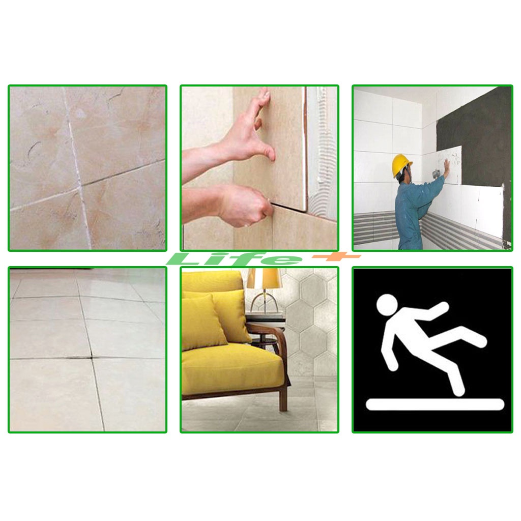 1 túi 50 chiếc ke cân bằng lát gạch chữ T