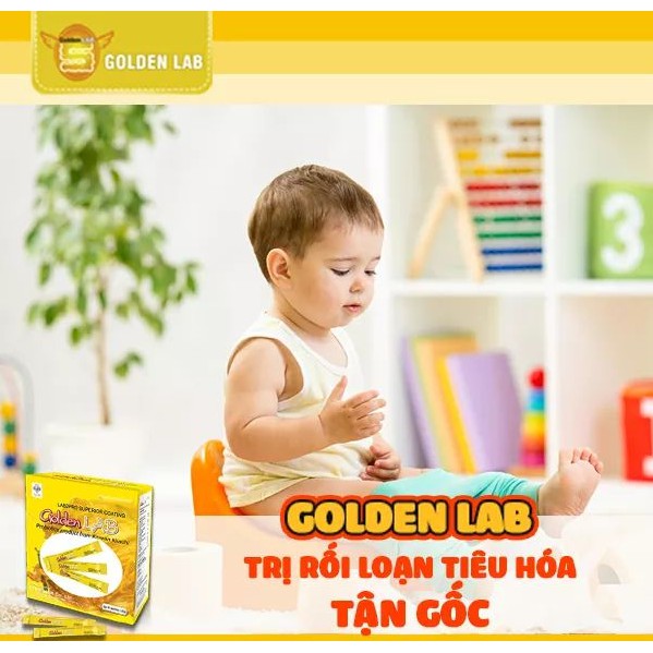 Men vi sinh Golden Lab, giúp tiêu hóa khỏe hấp thụ dinh dưỡng tối đa - CN35