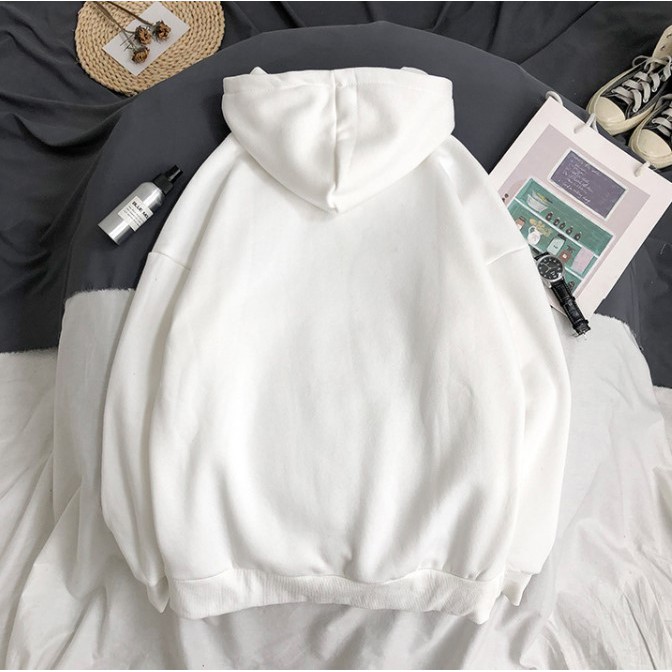 Áo Hoodie Cổ Khóa Đen Trắng Unisex Mẫu Áo Hoodie Nam và Nữ Đẹp - | BigBuy360 - bigbuy360.vn
