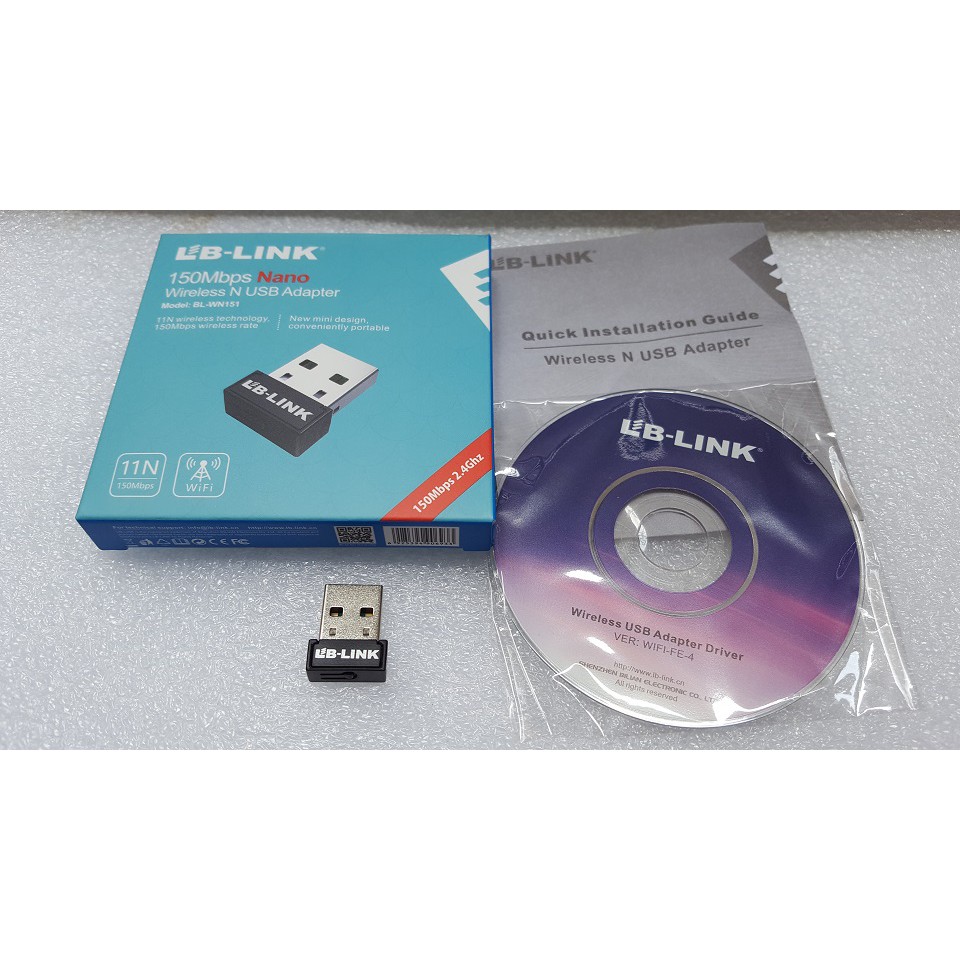 Usb thu wifi LB-LINK BL-WN151 Nano (Đen) nhỏ gọn | thiết bị bắt sóng wifi  nhỏ gọn | Shopee Việt Nam