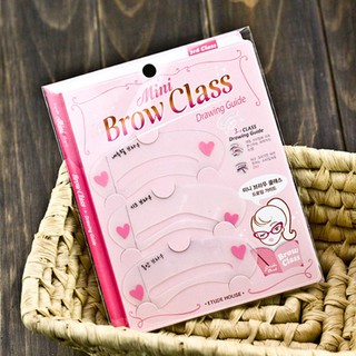 Khung kẻ chân mày bộ 3 mini Brow class drawing guide