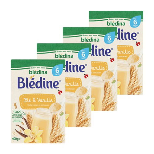 Bột pha sữa Bledina vị Vani 400g (6m+)