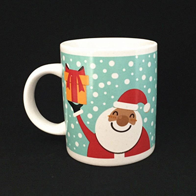 Cốc sứ cao cấp có quai cầm in hình giáng sinh yêu thương - Cốc quà tặng Noel