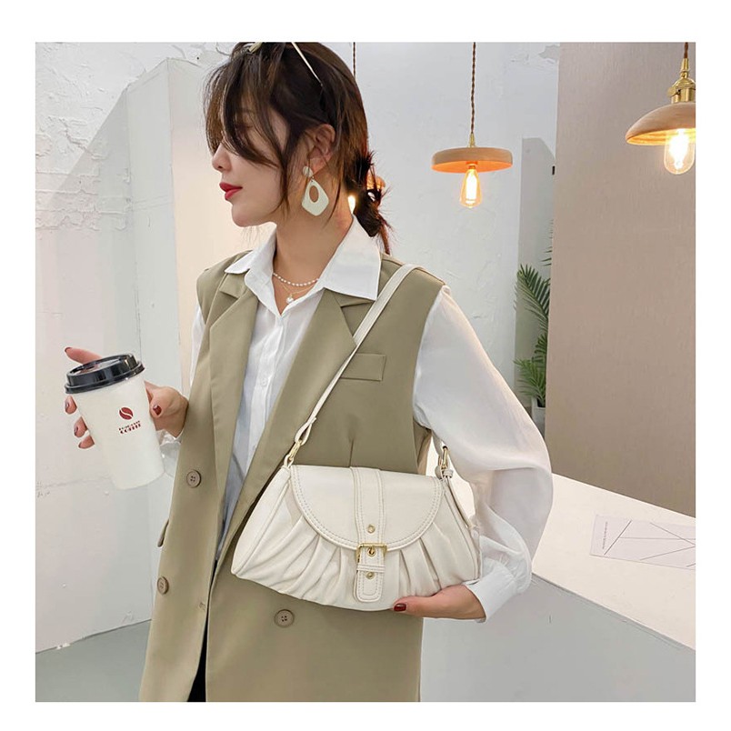 Túi kẹp nách nữ 💖FREESHIP💖 Túi kẹp nách đeo vai gấp nếp, Hot xu hướng thời trang Âu Mỹ- phong cách mới | BigBuy360 - bigbuy360.vn