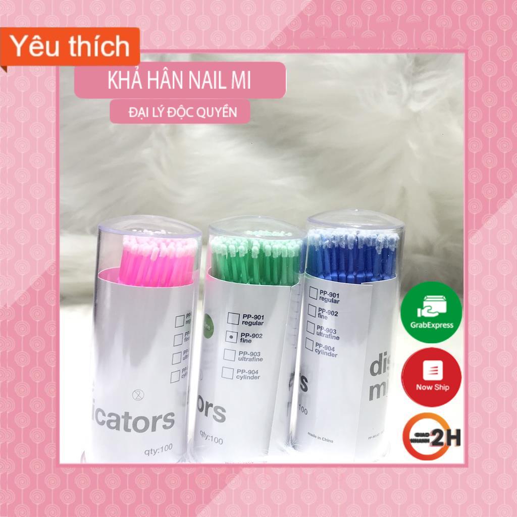 ❤️️TĂM BÔNG PHUN XĂM/ NỐI MI / UỐN MI/ LÀM THẨM MỸ❤️️ (1lọ/100cây) | BigBuy360 - bigbuy360.vn