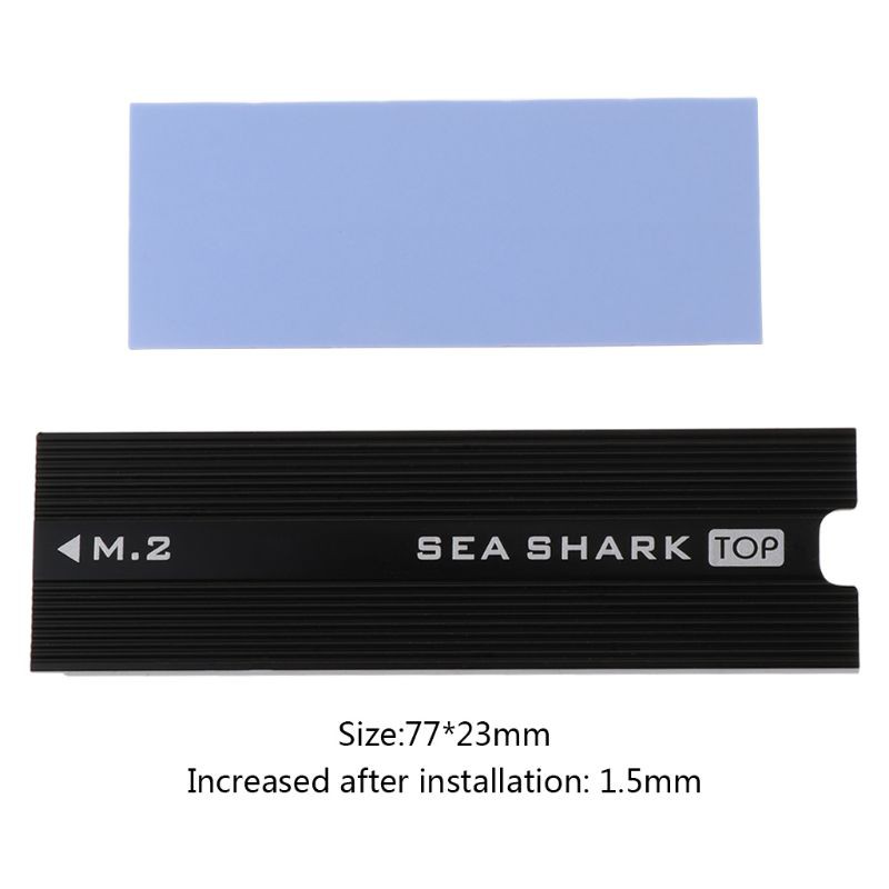 Tấm tản nhiệt bằng nhôm NVME NGFF M.2 U.2 làm mát