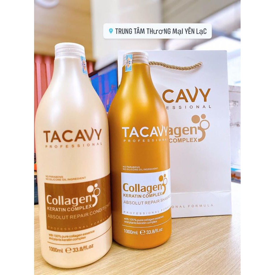 (CHÍNH HÃNG 100%) Cặp Dầu gội TACAVY