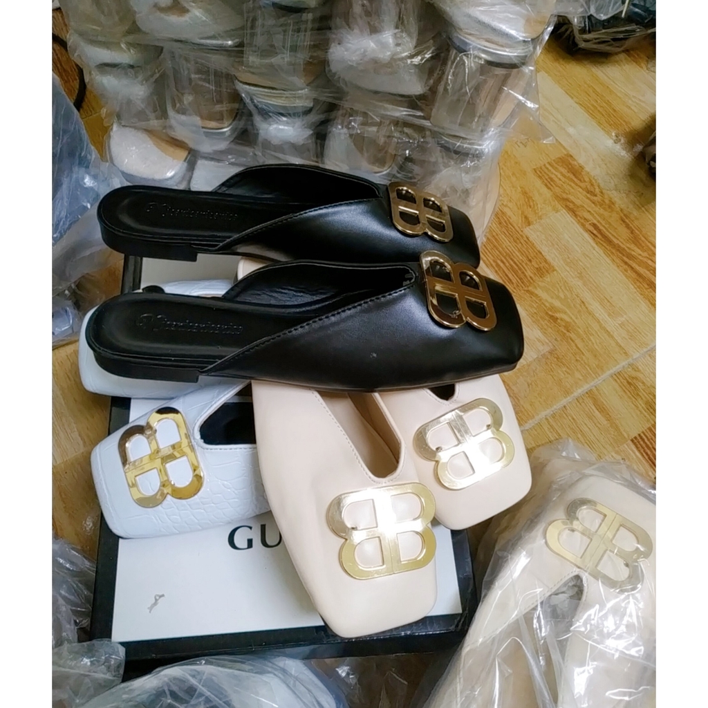 GIÀY SỤC MŨI KHÓA CHỮ BB SIÊU HÓT