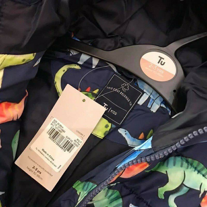 Áo phao Tu khủng long dư xịn cho bé trai