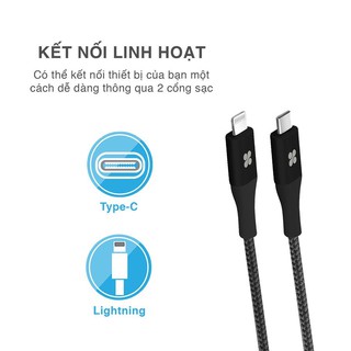 Cáp Chuyển Cổng Type-C Sang Lightning Promate UNILINK LTC