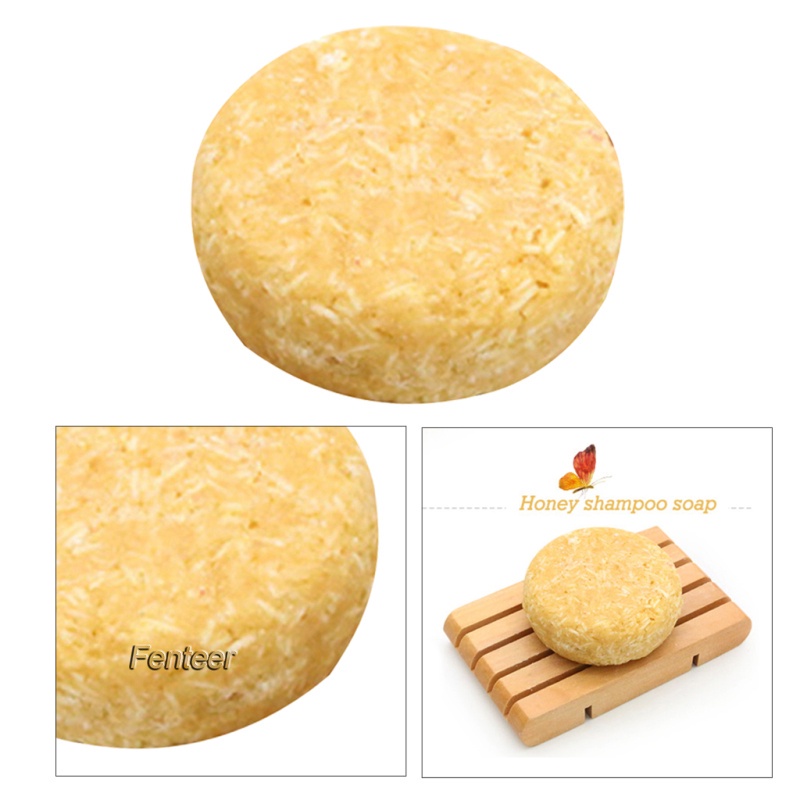 [FENTEER] 1x Soap Fragrance Solid Shampoo Bar Hair Growth Nourishing Natural Handmade