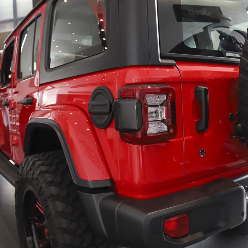 Miếng Dán Trang Trí Đèn Đuôi Xe Jeep Wrangler Jl Jlu 2018-2020