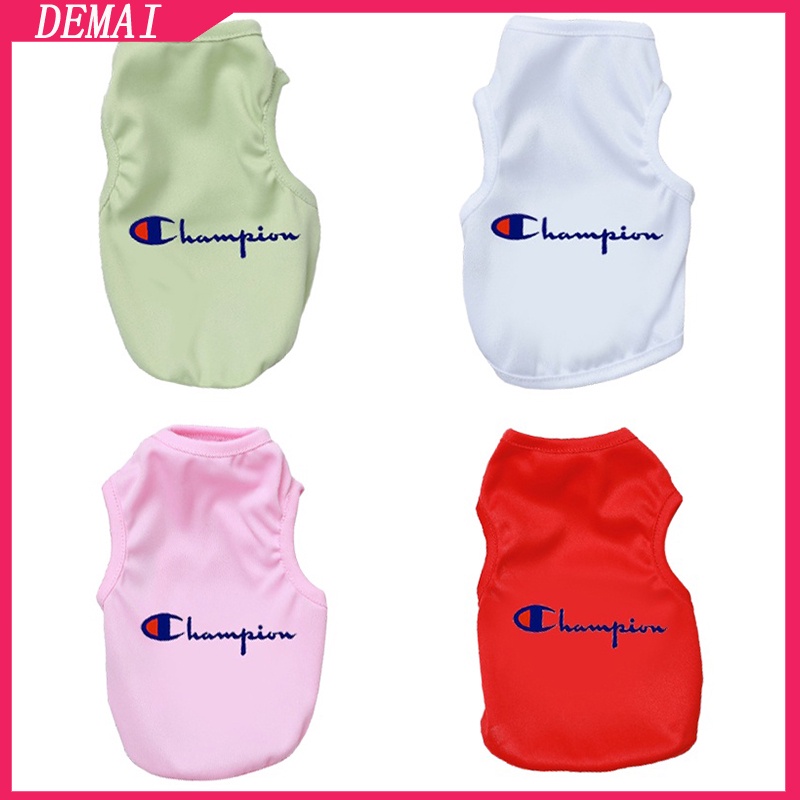 Soft sleeveless t-shirt for pets summer fashion vest cat costume dog clothing