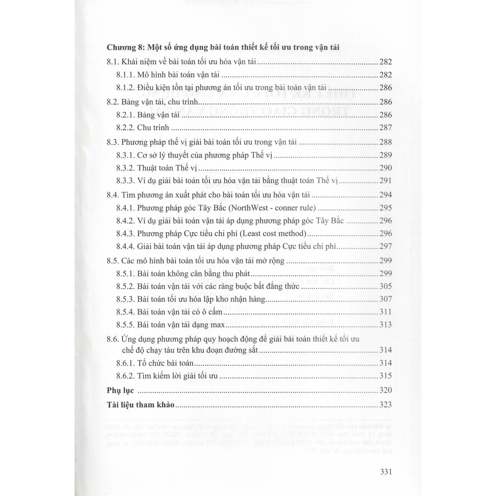 Sách - Thiết Kế Tối Ưu Và Ứng Dụng Trong Giao Thông Vận Tải