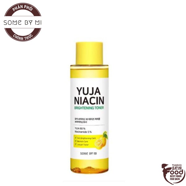 Nước Hoa Hồng Dưỡng Trắng Da Chiết Xuất Quả Thanh Yên Some By Mi Yuja Niacin 30Days Miracle Brightening Toner