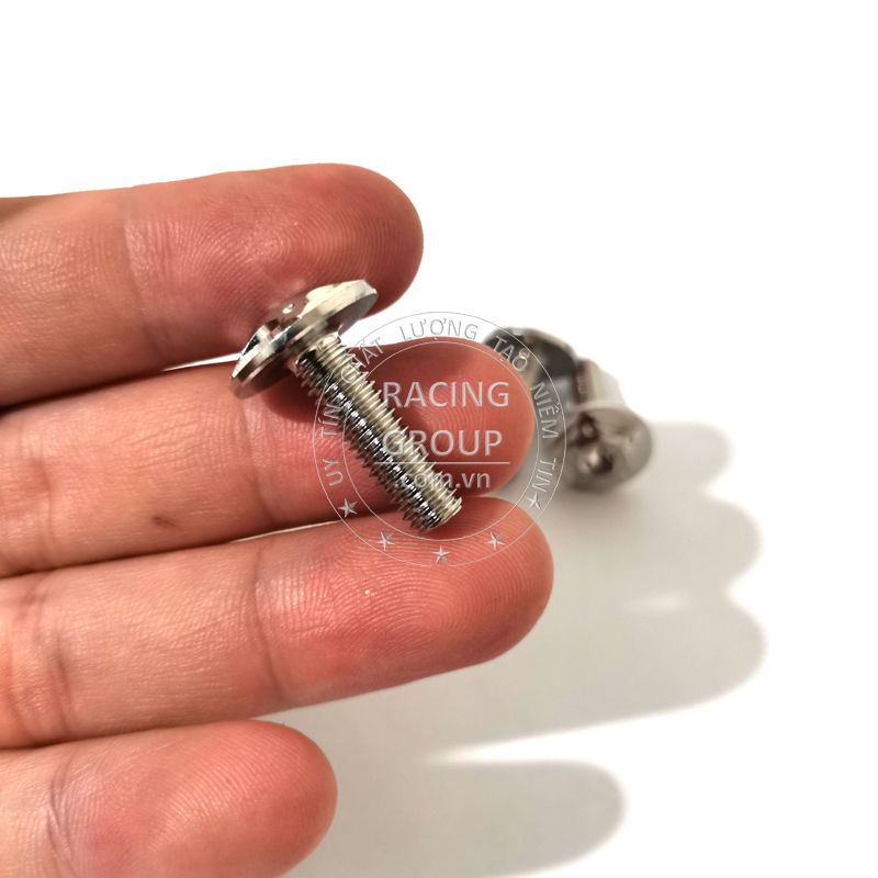 Ốc Salaya 6li10, 6li15, 6li20, 6li30 đầu dù gắn gắn cacte, hộp sên, dè trước, đầu cốt bánh, nón bảo hiểm,...