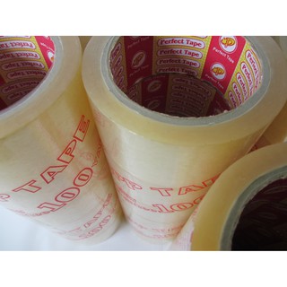 Cuộn băng keo trong Perfect hàng xịn 100 Ya / 4F8 - Chống rách, siêu dính, đủ chuẩn