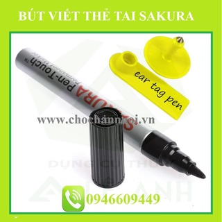 Bút viết thẻ tai Sakura, bút viết thẻ đeo tai cho gia súc.