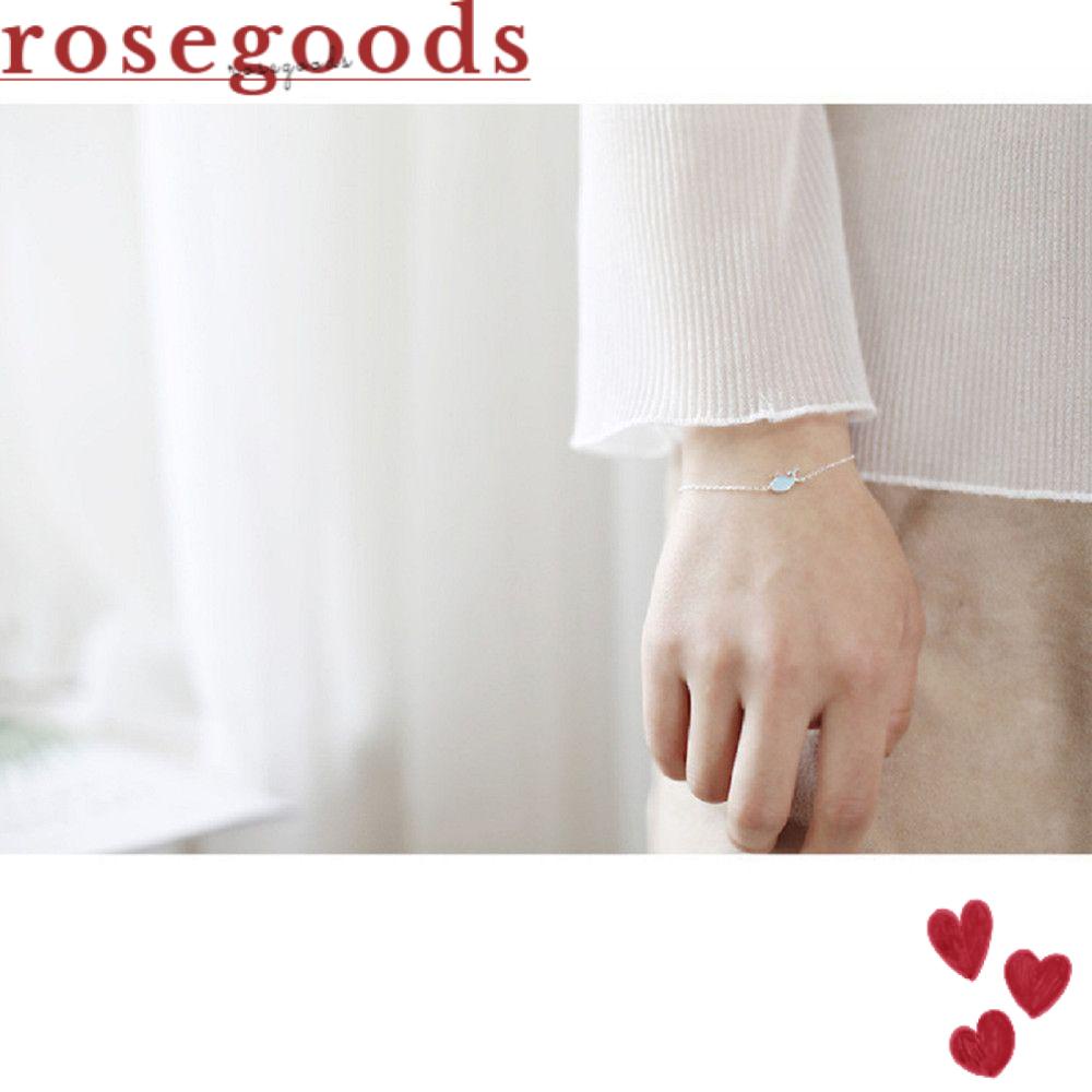 Hoa Hồng 1PC|Vòng Đeo Tay 925|Vòng Tay Thời Trang Cho Nữ
