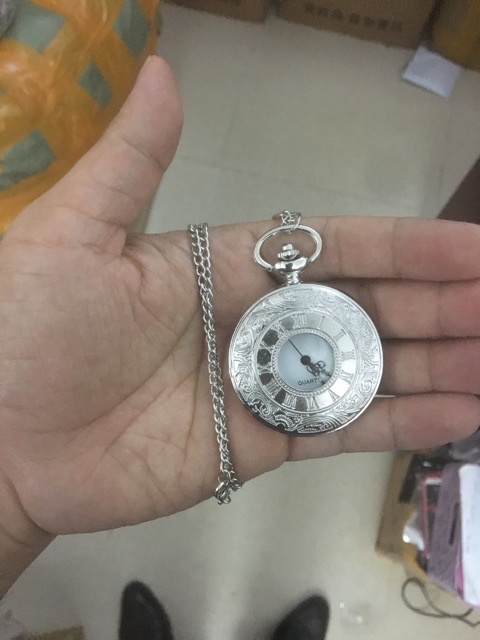 [GIẢM GIÁ FREE SHIP]  Đồng Hồ Bỏ Túi Quartz Thạch Anh Dây Xích Dài Giả Cổ Cao Cấp Kiểu Dáng Sang Trọng, Nhỏ Gọn Tiện Lợi | BigBuy360 - bigbuy360.vn