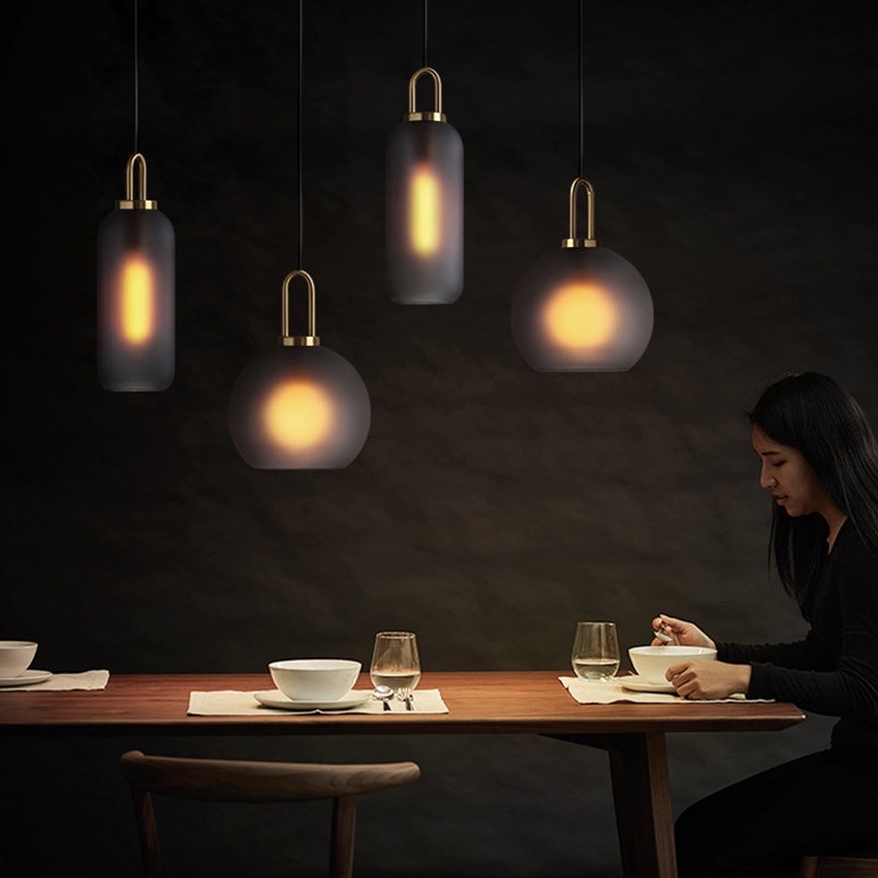 IKEE Phòng Khách Phòng Ngủ BắC ÂU GiảN Đèn Chùm Led ĐèN Thả TrầN Hiện Đại ĐèN Treo Trần Thanh BàN ĂN ĐèN Thả Trang Trí