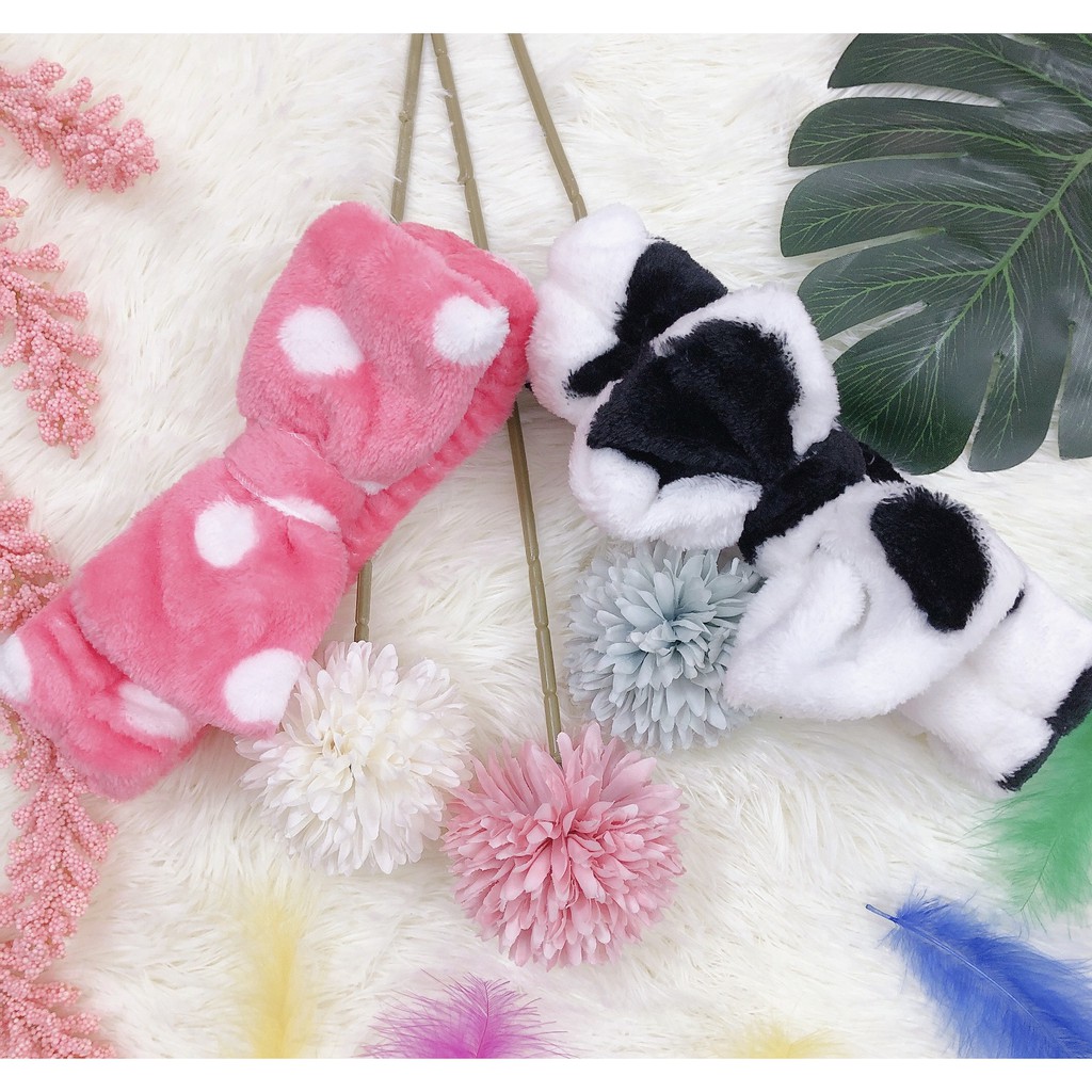 Băng Đô Nơ Thiết Kế Kiểu Hàn Cực Xinh Cho Nữ Dùng Khi Rửa Mặt | BigBuy360 - bigbuy360.vn