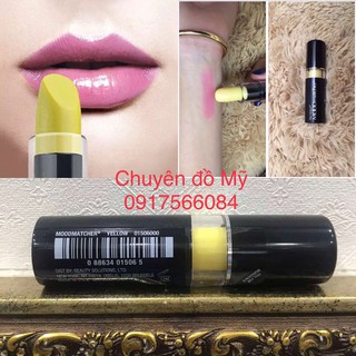 Son gió dưỡng môi đổi màu Fran Wilson Moodmatcher Yellow của Mỹ
