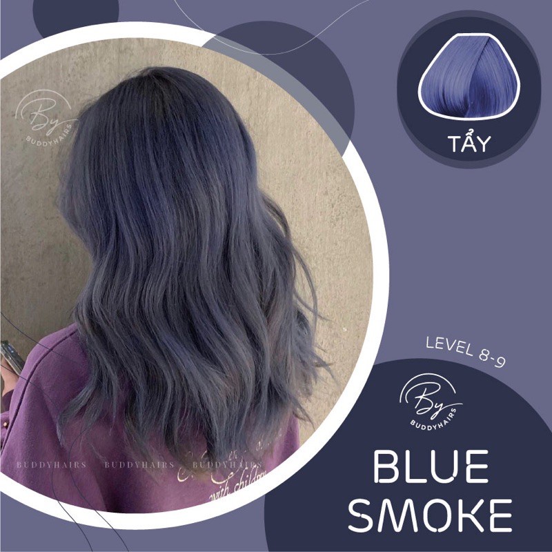 Thuốc nhuộm tóc Xanh khói / Blue smoke