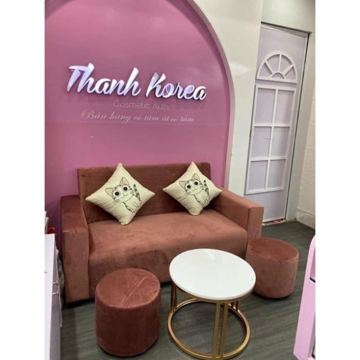 Ảnh thật kèm video sofa văng tay vuông nỉ nhập Hàn giá siêu rẻ, sofa đẹp - sofa nỉ