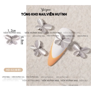 Charm bướm gắn móng nail