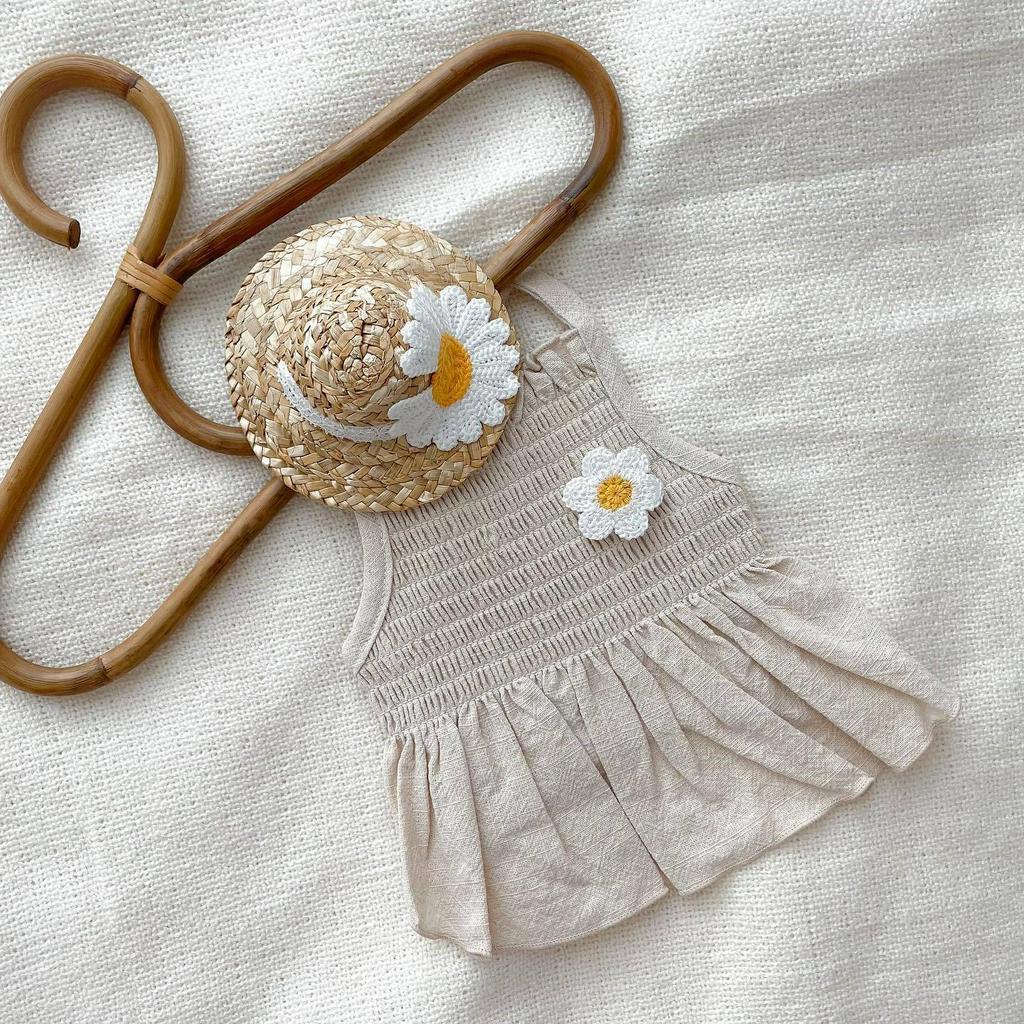 VÁY CHỮ A HOA CÚC XINH XẮN DÀNH CHO THÚ CƯNG - HAYUMI