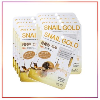 Miếng Đắp Mặt Nạ Trắng Da DABO Tinh Chất Ốc Sên
