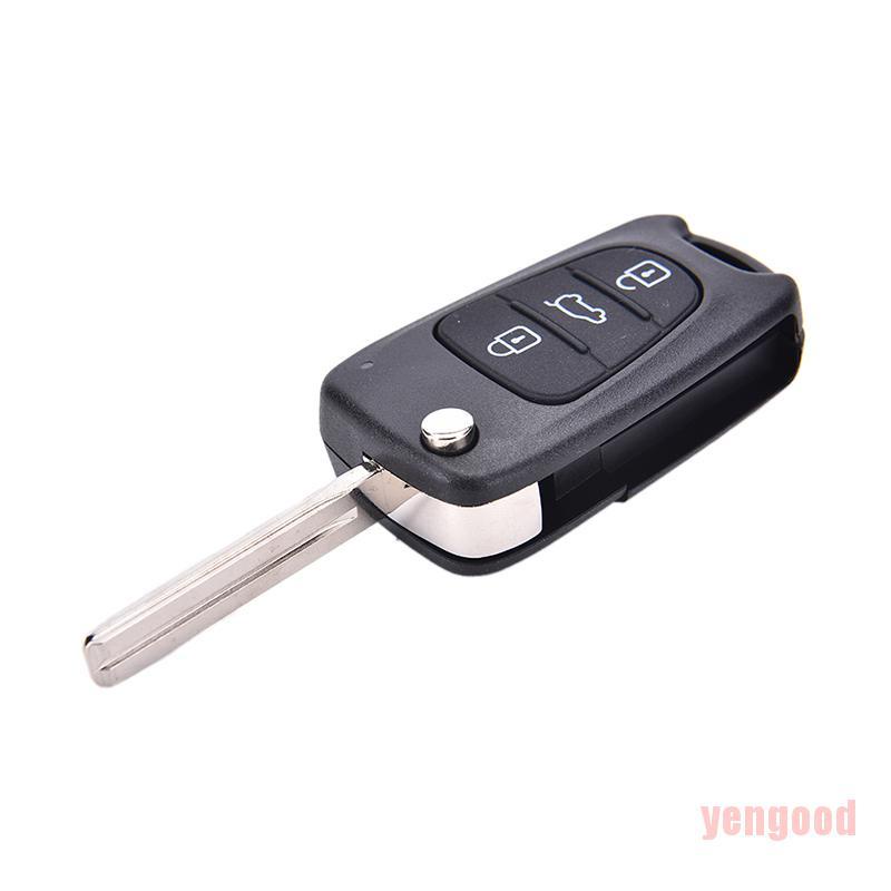 Vỏ Chìa Khóa Điều Khiển Từ Xa 3 Nút Dành Cho Hyundai I20 I30 Ix35 I35
