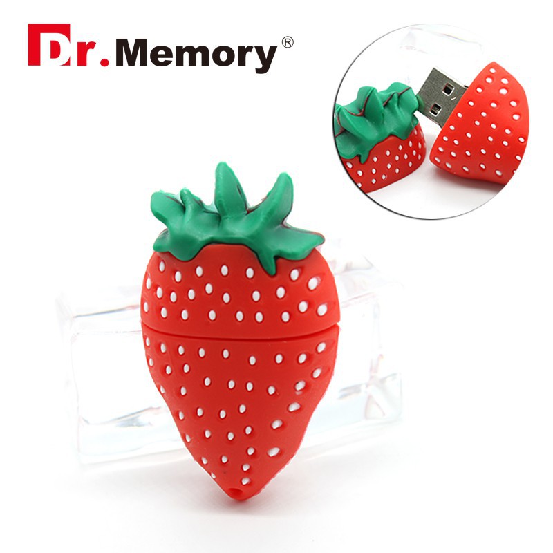 Usb Hình Dâu Tây Bằng Silicone