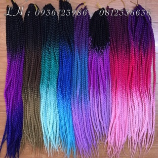 Tóc Dreadlocks dạng tết sợi siêu hot có sẵn