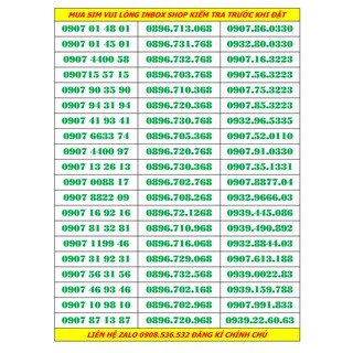 Sim số đẹp giá rẻ mobi