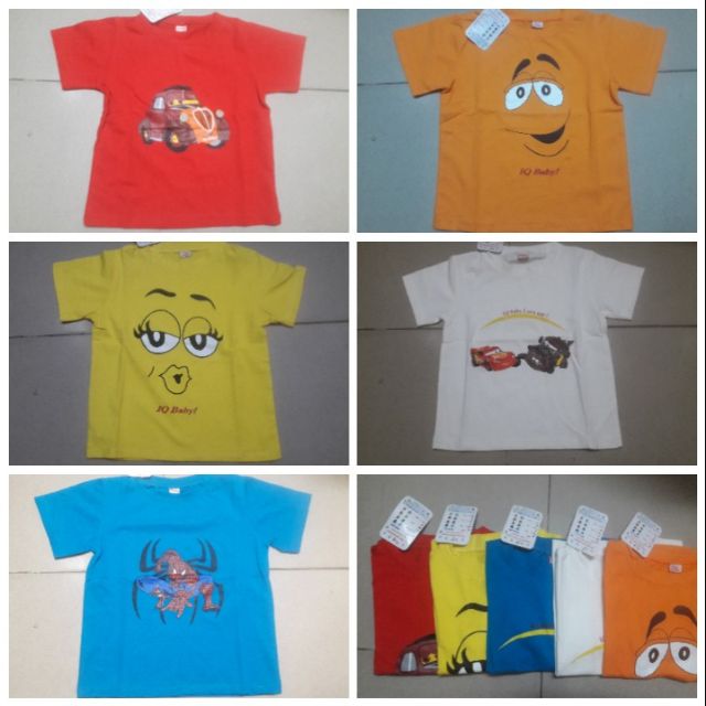 Áo thun bé trai IQ Baby 1-3t